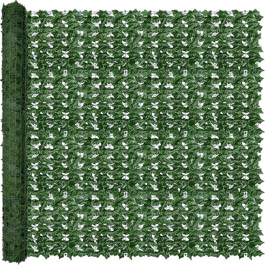 ODTORY Artificial Ivy Privacy Fence Wall Screen, 80X120 in UV-Anti Faux by ODTORYHOME