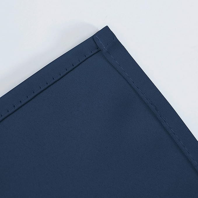 LEMOMO Blackout Curtains 66 x 84 inch/Navy Blue Curtains Set of 2 - Image 8