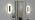 LMQNINE Modern LED Acrylic Black Wall Sconce Warm White Light 3000K - Image 7
