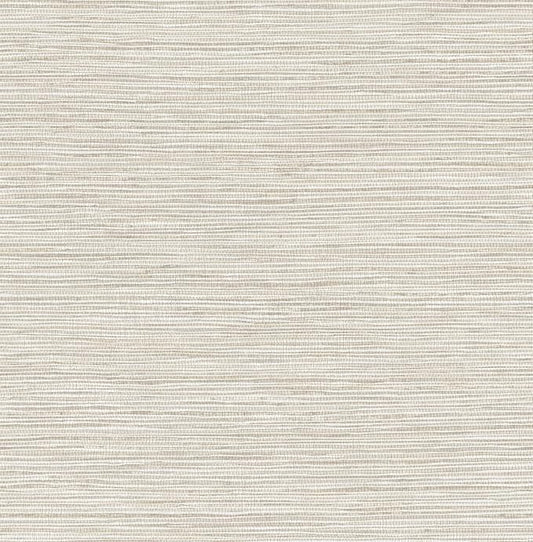 RoomMates Neutral Dimensional Grasscloth Peel and Stick Wallpaper, RMK12682PLW by RoomMates