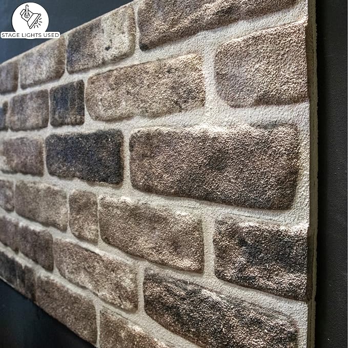 Dundee Deco 3D Wall Panels Faux Brick - Image 2