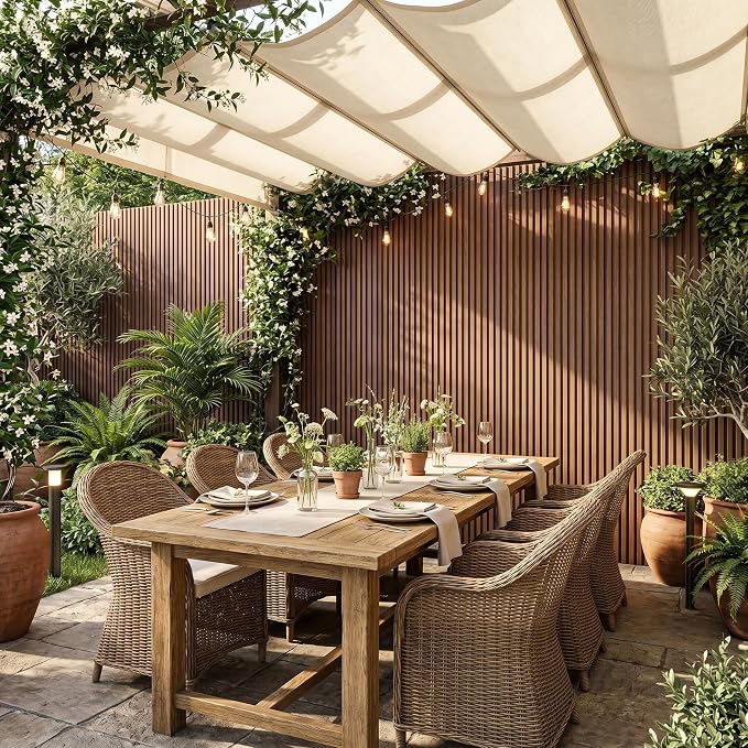 From Plain to Beautiful in Hours WPC Exterior Wall Slat Panels Waterproof - Image 22