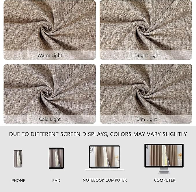 IGEMAEVE 100% Blackout Curtains 72 Inch Length - Image 9