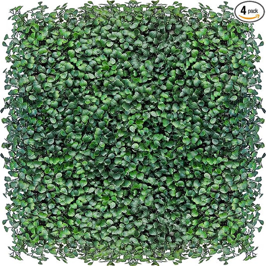 ODTORY Artificial Grass Wall Panels Backdrop: 40"x40" UV-Anti New Bottom Plate by ODTORYHOME