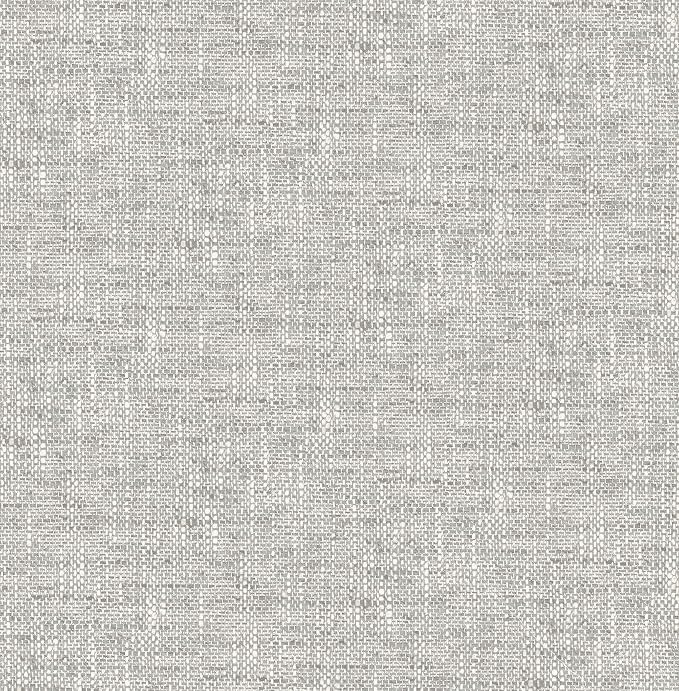 NuWallpaper Poplin Texture Peel and Stick Wallpaper, Textured Removable by NuWallpaper