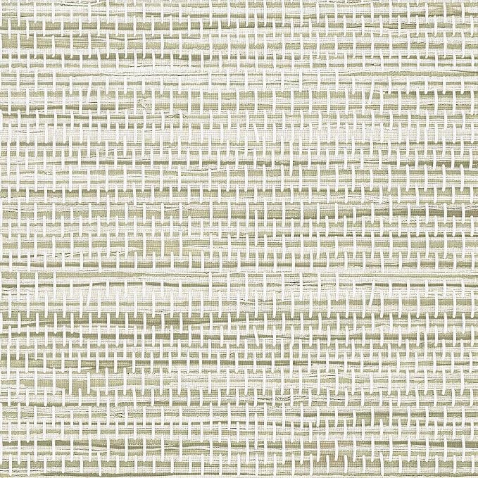 Rugreat Textured Grasscloth Wallpaper Peel and Stick 118inL 17.3inW Beige by ExploringWallpaperArtwithRugreat