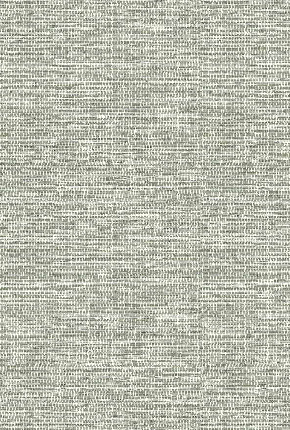 HueBurst Green Grasscloth Peel and Stick Wallpaper 17.3" x 394" Renter Friendly - Image 7