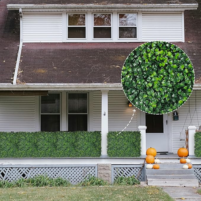 Artificial Ivy Privacy Fence Screen:48"x 120" 4-Layer Leaf UV-Anti Faux - Image 5