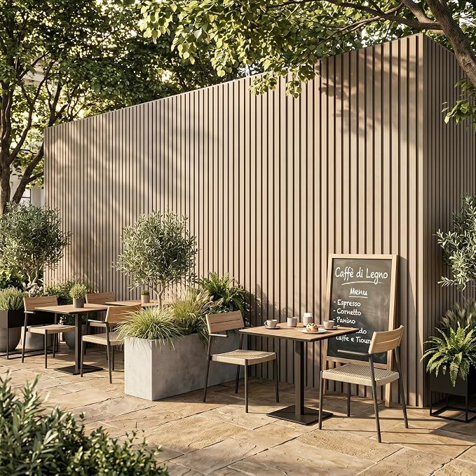 From Plain to Beautiful in Hours WPC Exterior Wall Slat Panels Waterproof - Image 14