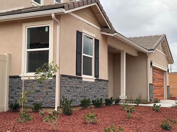 Faux Stone Wall Panels 1-Pack PU Stone Veneer Siding, Mortarless 46.25x12.88 - Image 7