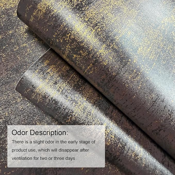 JiffDiff Vintage Metallic Peel and Stick Wallpaper Self Adhesive Industrial - Image 5