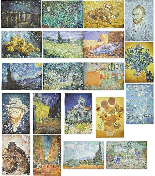 The Gifted Stationery Van Gogh Wall Art Prints by TheGiftedStationery