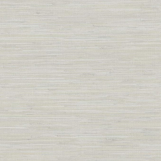 Chesapeake 3120-256018 Waverly Light Grey Faux Grasscloth Wallpaper by Chesapeake