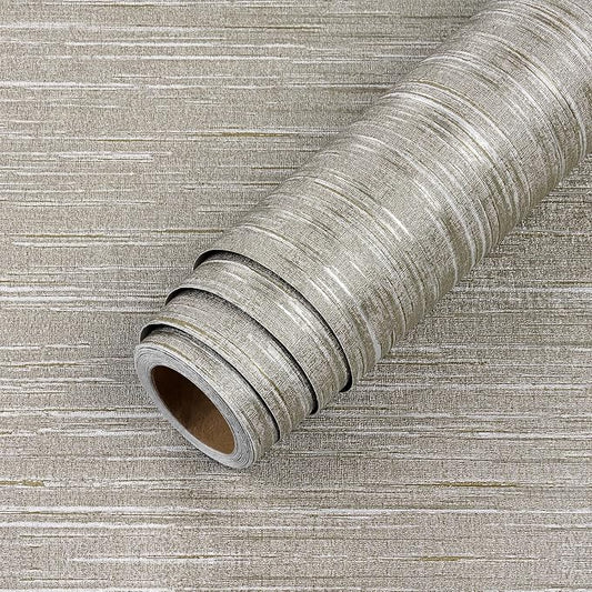 LaCheery 24"x160" Removable Grasscloth Textured Wallpaper Peel and Stick by LaCheery