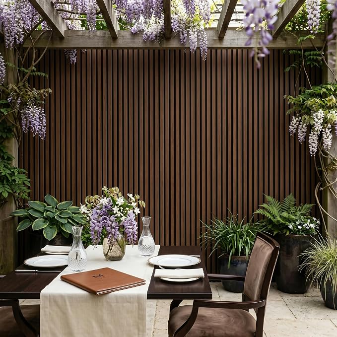 From Plain to Beautiful in Hours WPC Exterior Wall Slat Panels Waterproof - Image 19