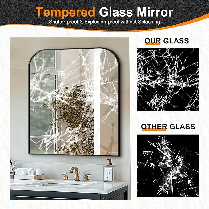 Delma Bathroom Vanity Mirror, Living Room, Entryway Decor - Image 5