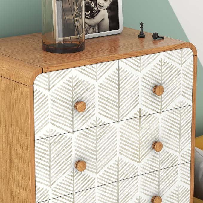 Modern Peel and Stick Wallpaper 17.3''×276'' Self Adhesive Wallpaper Boho - Image 7