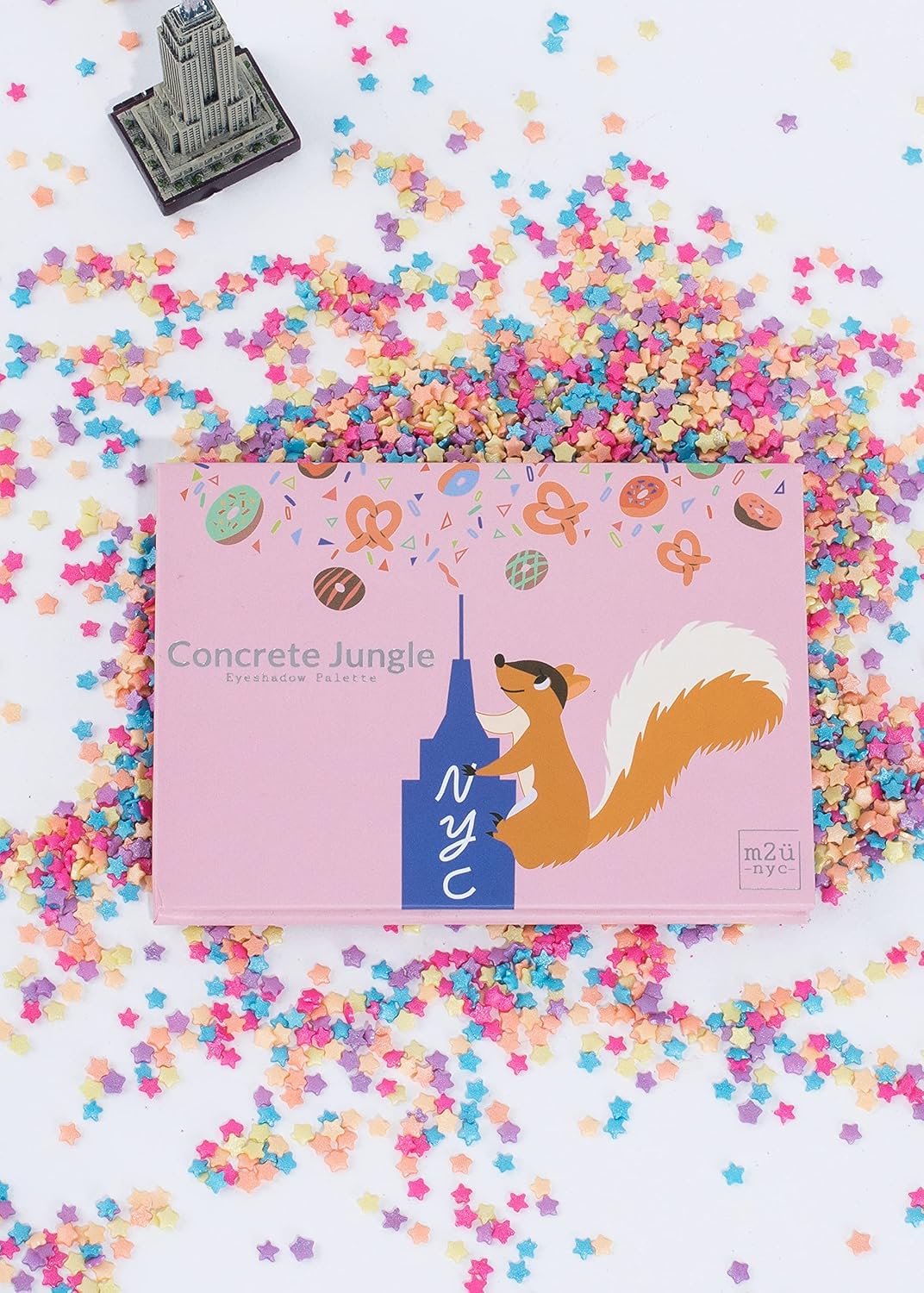 M2U NYC Eyeshadow Palette, Eye Shadow, Makeup Palette, Eye Shadow Palette Makeup, Makeup Palettes, 6 Tones/Shades, Multiple Colors from Nude to Bold (Green/Yellow Pop Colors)