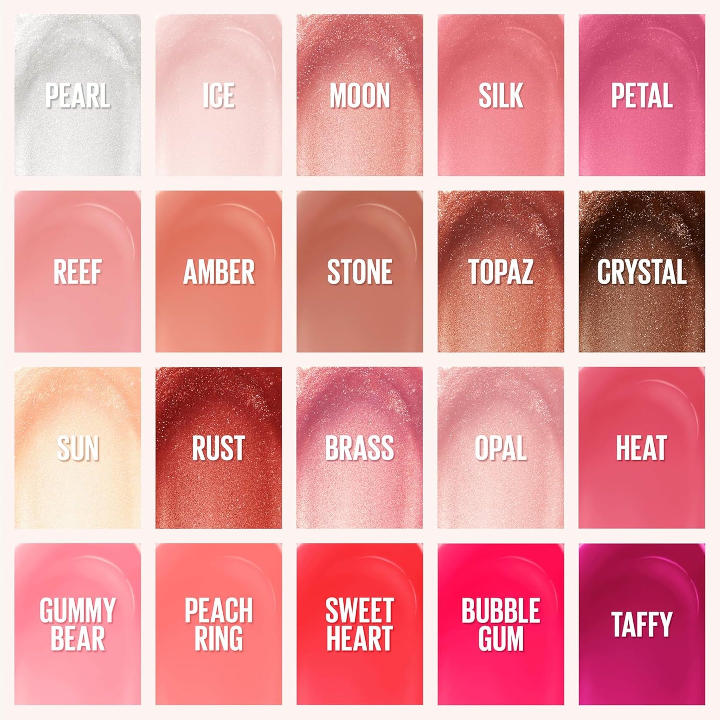 Maybelline Lifter Gloss, Hydrating Lip Gloss with Hyaluronic Acid, High Shine for Plumper Looking Lips, Amber, Cream Neutral, 0.18 Ounce