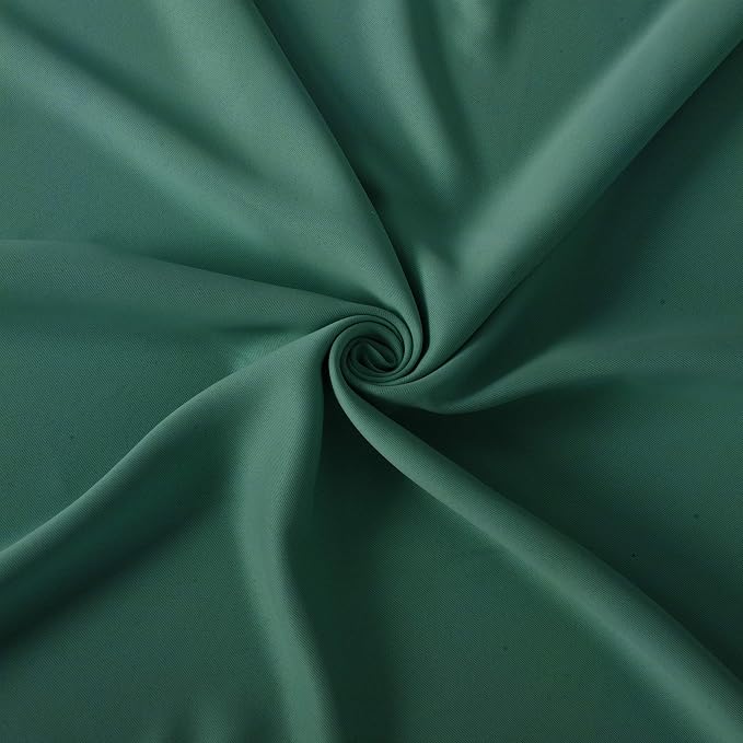 LEMOMO Dark Green Blackout Curtains/42 x 84 Inch/Set of Two Panels Grommet - Image 5