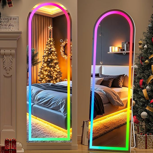 Hasipu Arch Full Length Mirror 55.5 x 15.7 in by Whatssuitableisthebest
