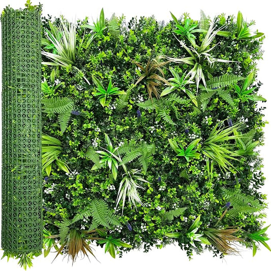 ODTORY Artificial Boxwood Topiary Hedges Panels: 40'' x 120'' UV-Protected by ODTORYHOME
