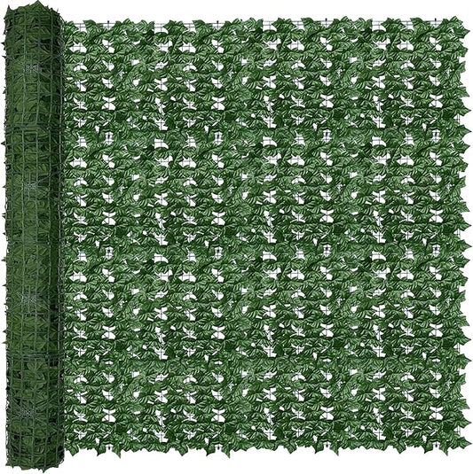 ODTORY Artificial Fence Privacy Screen: 6FT x 20FT UV-Anti Faux Greenery by ODTORYHOME