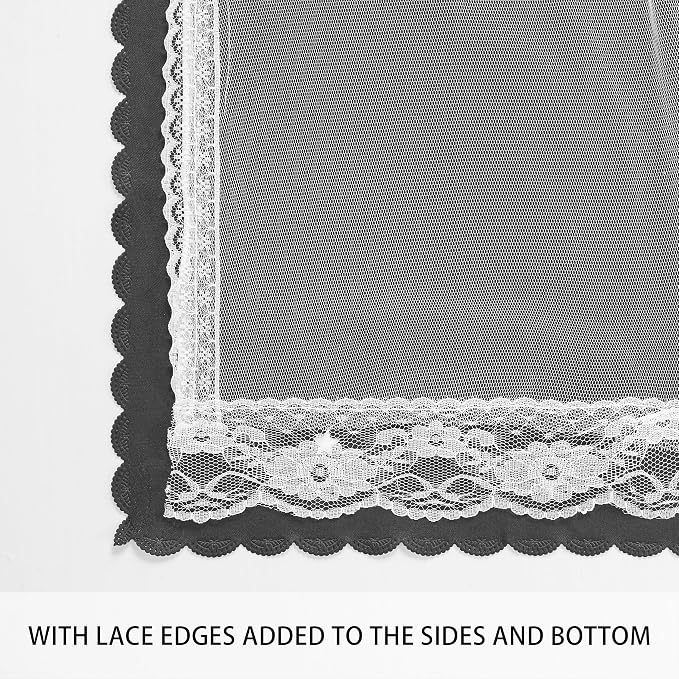 XiDi Black 63x34in Curtain for Bedroom, Girls Room Decor, Living Room, 1 Panel - Image 8