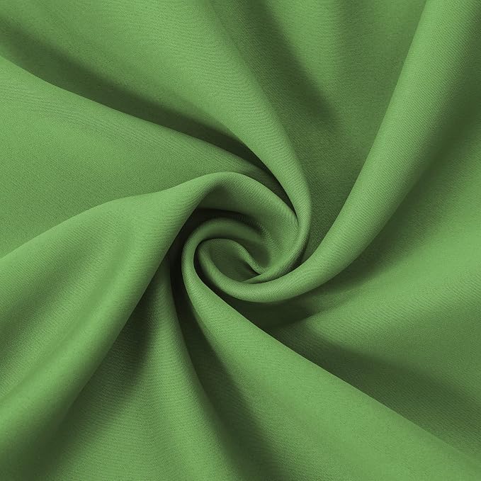 LEMOMO Light Green Blackout Curtains - Image 6