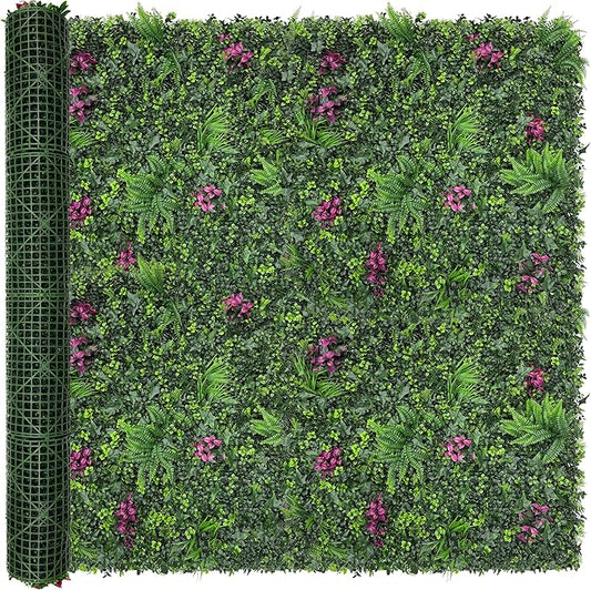 Greenery Grass Wall Boxwood Plant Roll: 72"x128"(64 SQFT by DOPGIB