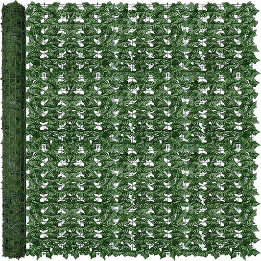 Odtory Artificial Ivy Privacy Fence Wall Screen: 72 x144 in UV-Anti Faux by ODTORYHOME