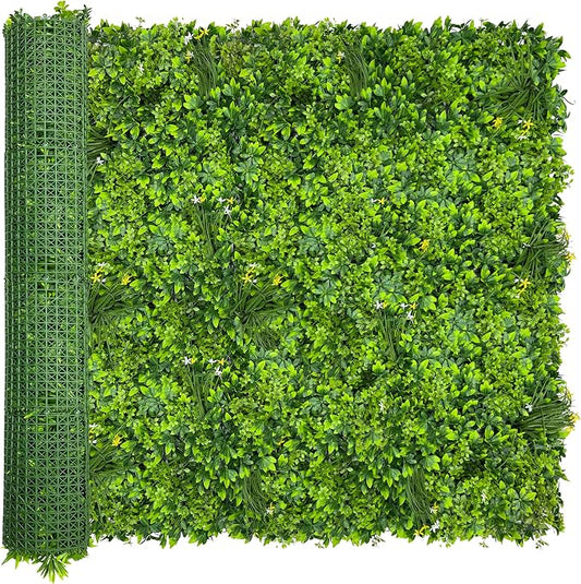 ODTORY Artificial Plant Wall Roll: 60 X 120 in UV-Anti Ivy Privacy Fence Screen by ODTORYHOME
