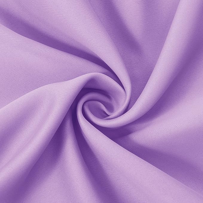 LEMOMO Lavender Blackout Curtains 42 x 63 Inch Length/Set of 2 Curtain - Image 5