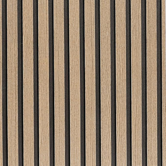 Wood Slat Wallpaper Peel and Stick by LOVADA