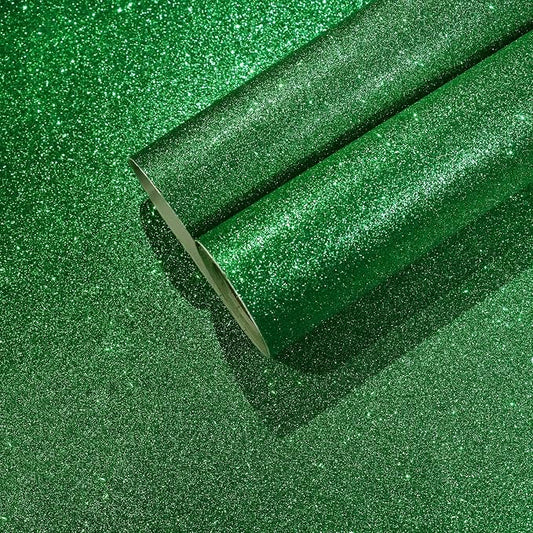 CHIHUT Sparkly Glitter Wallpaper Stick and Peel by CHIHUT