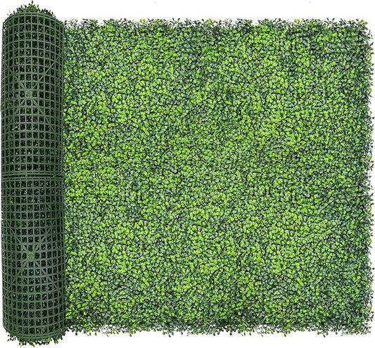 Artificial Ivy Privacy Fence Screen, Backyard Greenery Wall Backdrop Decor by DOPGIB